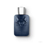 Parfums de Marly Layton Eau de Parfum, marineblauer Flakon mit silberner Kappe und geprägten Pferden