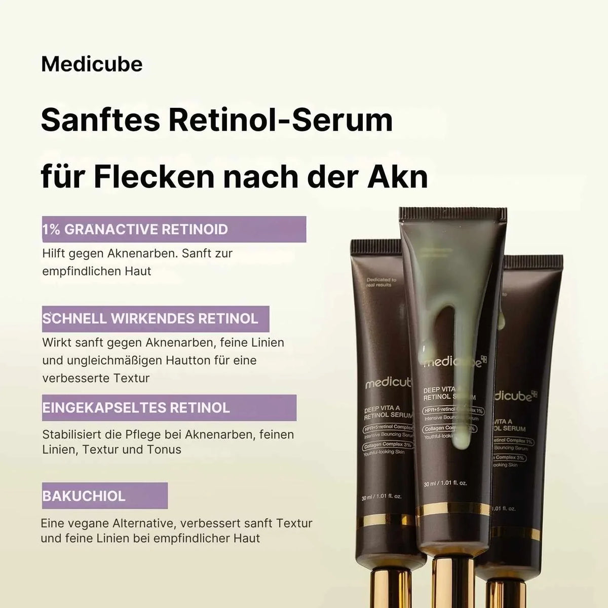 Medicube Deep Vita A Retinol Serum 30ml