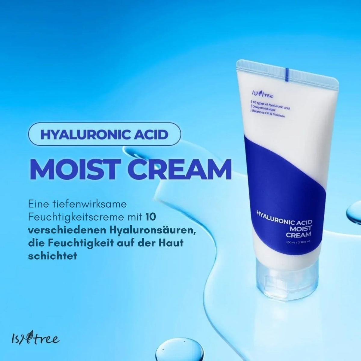 Isntree Hyaluronic Acid Moist Cream 100 ml