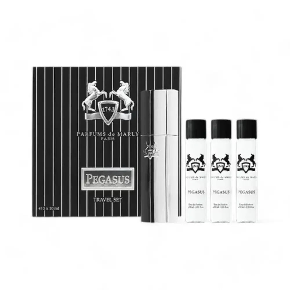 PARFUMS de MARLY PEGASUS Travel Set Eau de Parfum - BLACK ELIXIR - Maison de Parfum