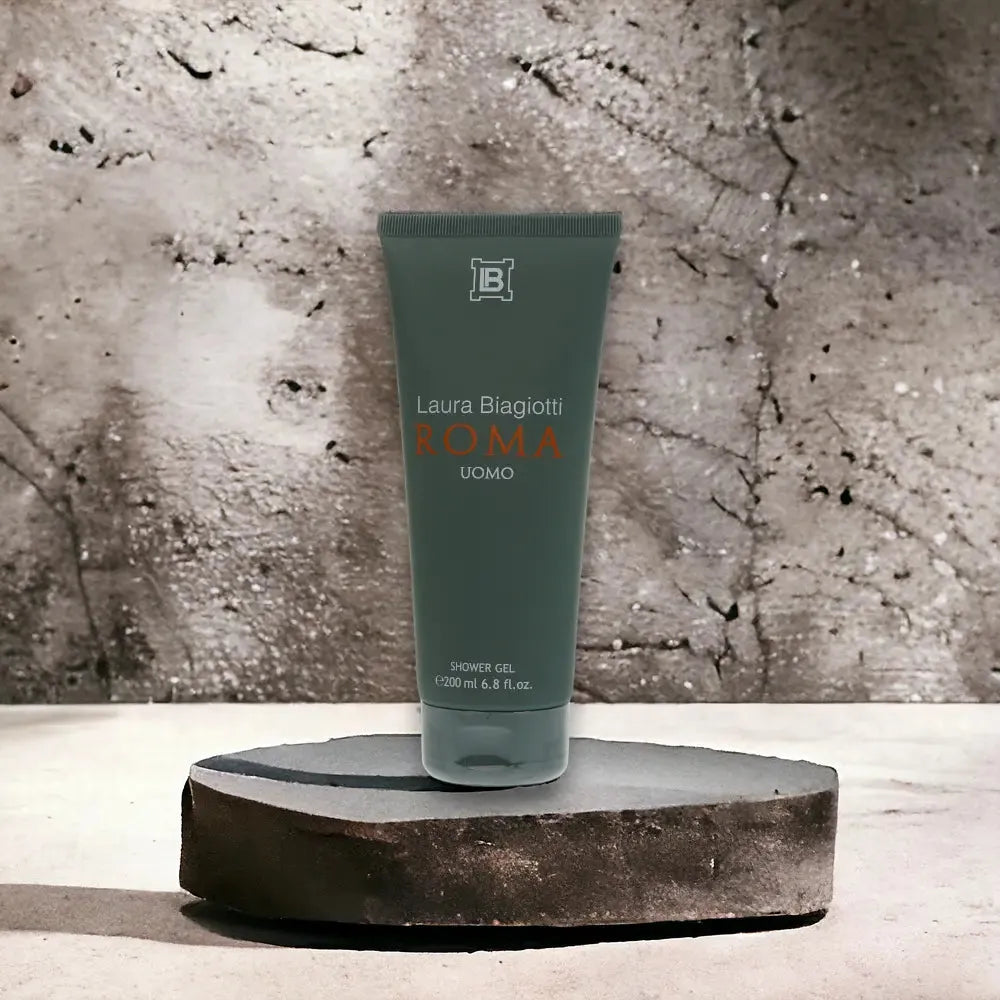 Laura Biagiotti Roma uomo Shower Gel - BLACK ELIXIR - Maison de Parfum