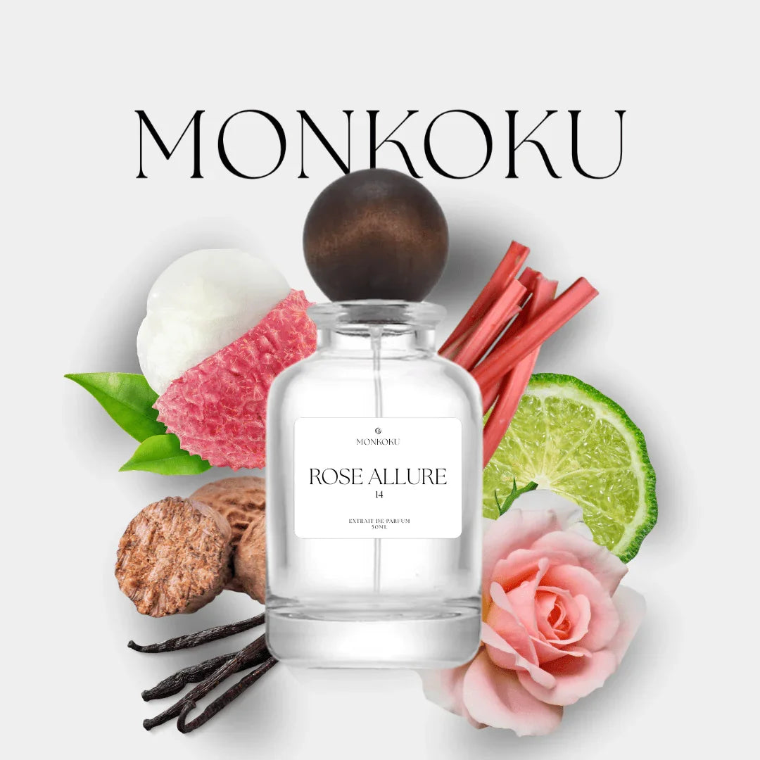 Rose Allure Extrait de Parfum || MonKoku - BLACK ELIXIR - Maison de Parfum
