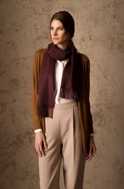 KUNA - Alpaka Webschal - Jamas – 100 % Royal‑Alpaka | Hohes Komfortniveau durch Luxusfaser Alpaka