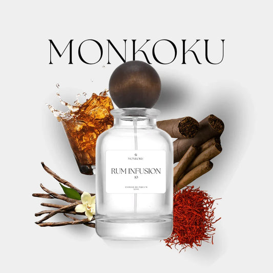 Rum Infusion Extrait de Parfum || MonKoku - BLACK ELIXIR - Maison de Parfum