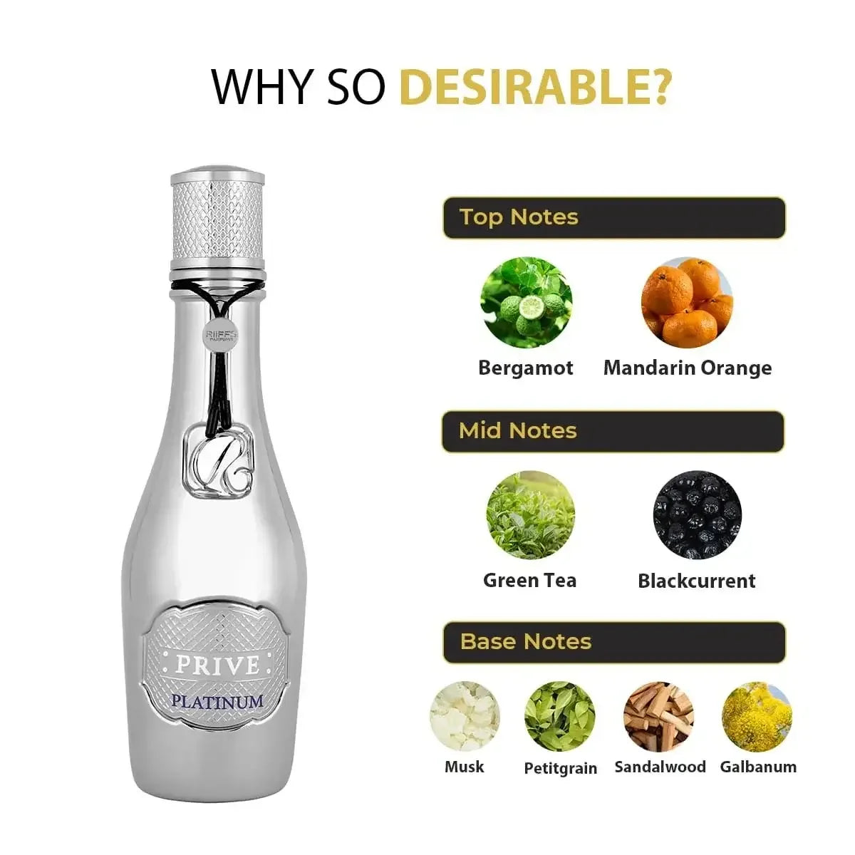 Riiffs Prive Platinum Eau de Parfum 100 ml