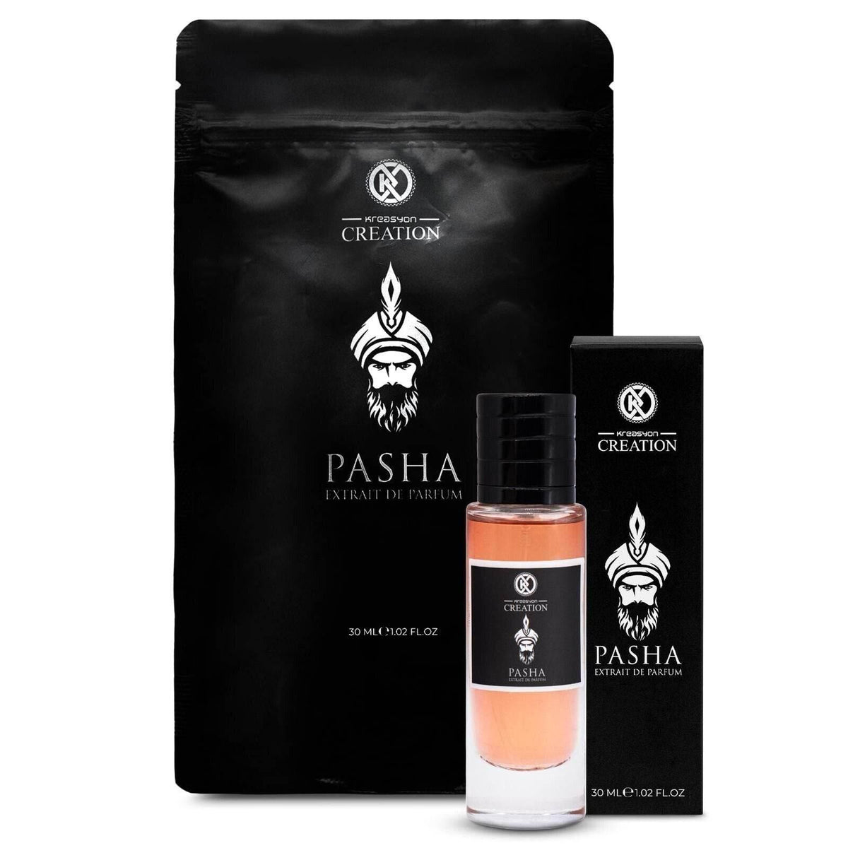 Kreasyon Creation PASHA Extrait de Parfum - BLACK ELIXIR - Maison de Parfum