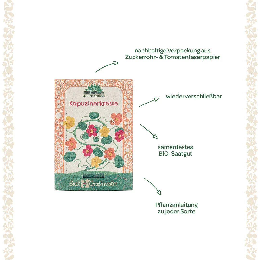 BIO-Saatgut Kapuzinerkresse