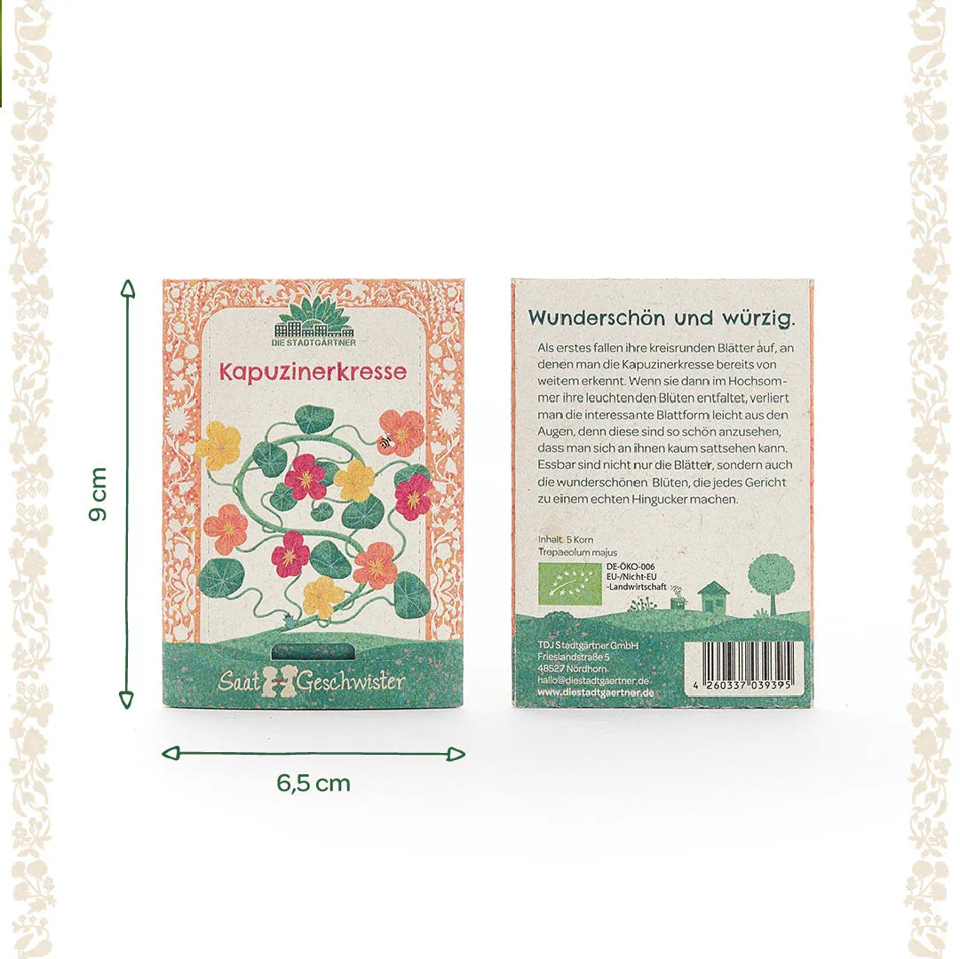 BIO-Saatgut Kapuzinerkresse