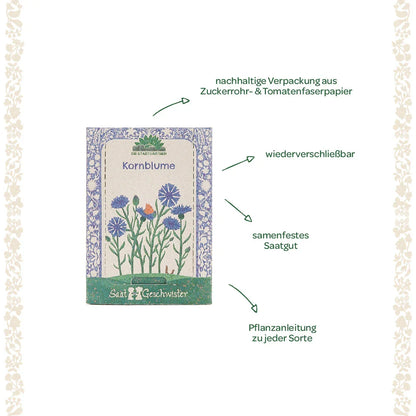 BIO-Saatgut Kornblume