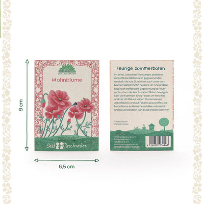 Saatgut Mohnblume