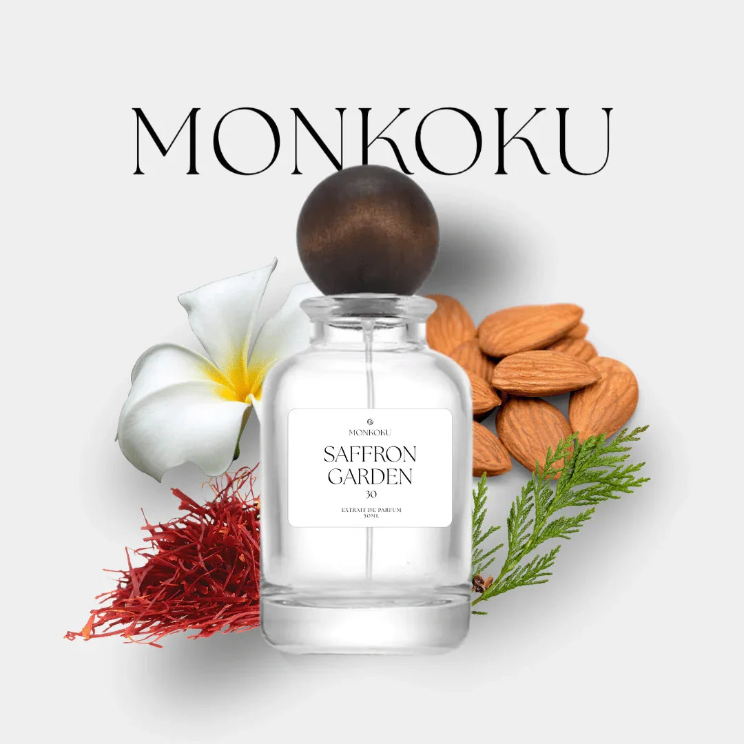 Saffron Garden Extrait de Parfum || MonKoku - BLACK ELIXIR - Maison de Parfum