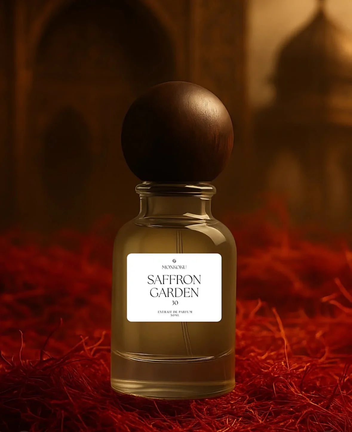 Saffron Garden Extrait de Parfum || MonKoku - BLACK ELIXIR - Maison de Parfum