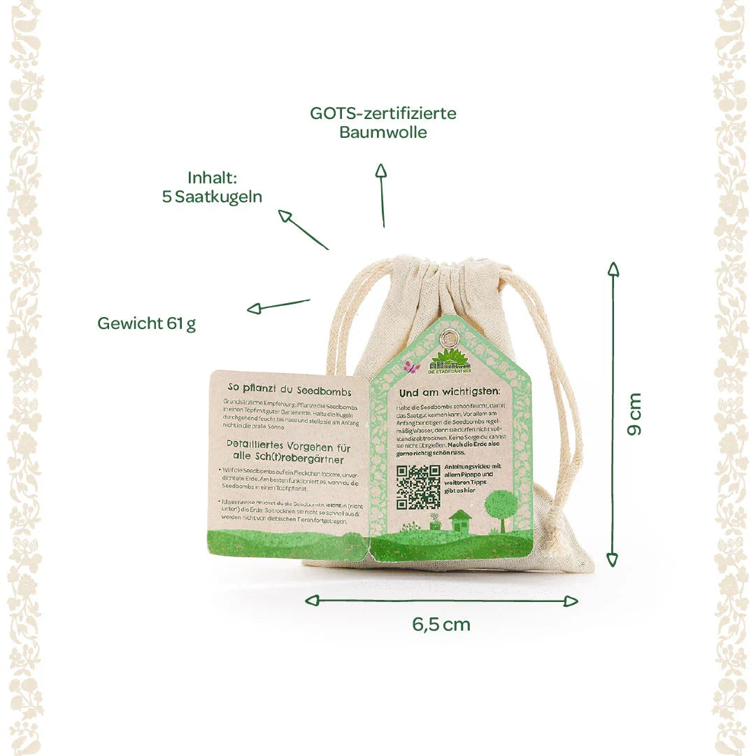 Kräuterkugeln – Saatkugeln mit Kräutern