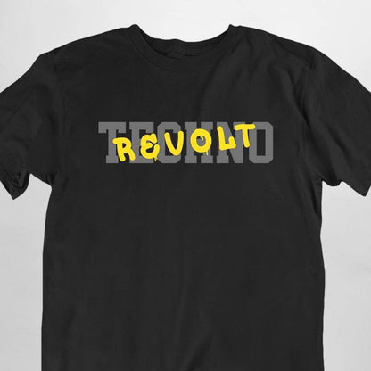 Techno Revolt T-Shirt (schwarz oder weiß / unisex)
