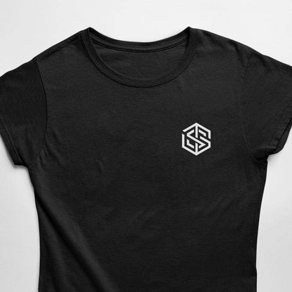 Technostoff Crew T-Shirt (schwarz / Frauen)