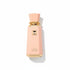 Rosa Parfumflakon Sweet Paradise mit goldenen Details vor weißem Hintergrund