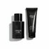 Armani Code Eau de Toilette Flakon und passendes Duschgel-Set in Schwarz auf weißem Hintergrund