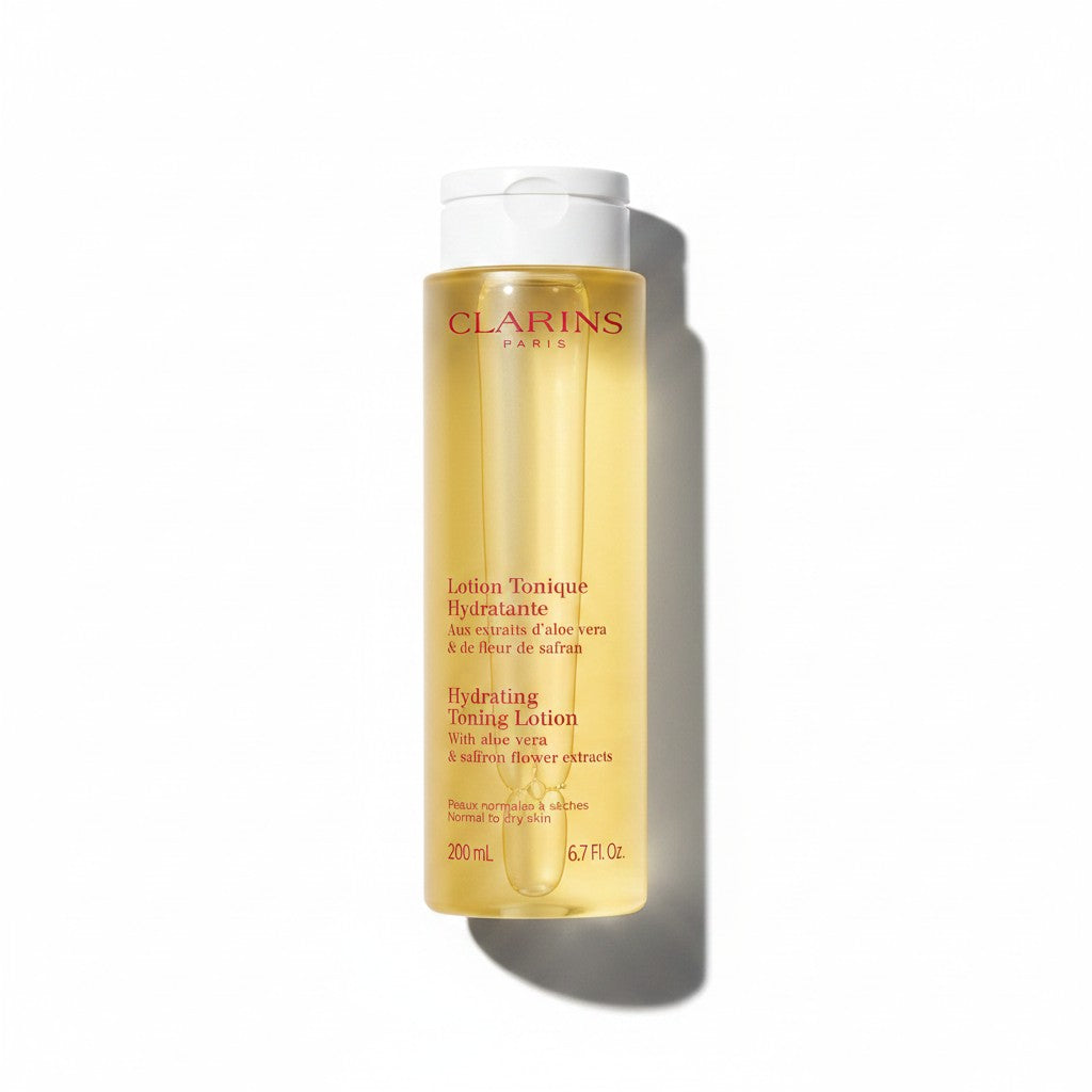 Clarins Hydrating Toning Lotion With aloe vera & saffron flower extracts