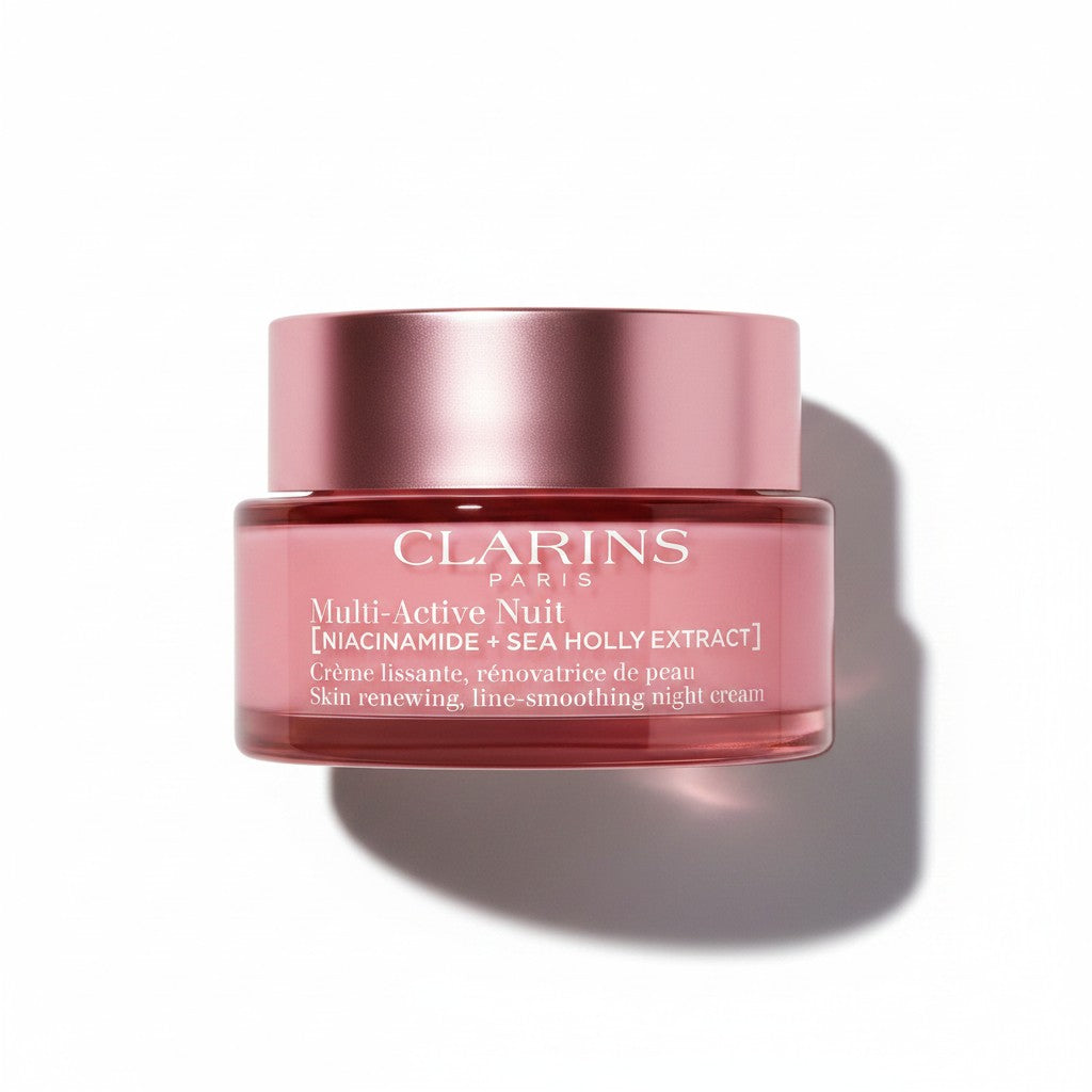 Clarins Multi-Active NuitNiacinamide + Sea Holly Extract