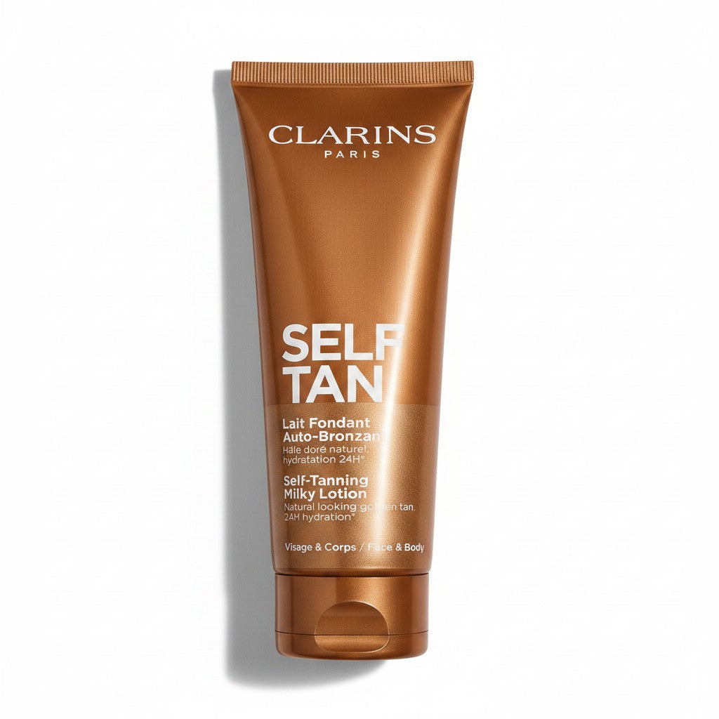 Clarins Self Tan Self-Tanning Milky Lotion Face & Body