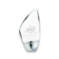 Sculpture Homme Eau de Toilette Flakon, Parfümflasche mit modernem Design auf weißem Hintergrund