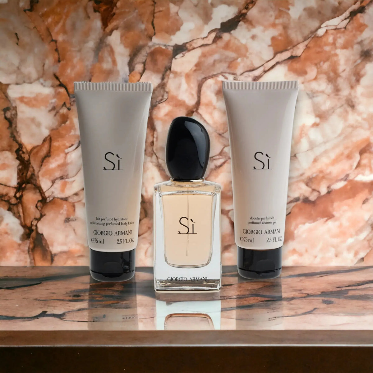 Giorgio Armani Sì Duftset Eau de Parfum - BLACK ELIXIR - Maison de Parfum