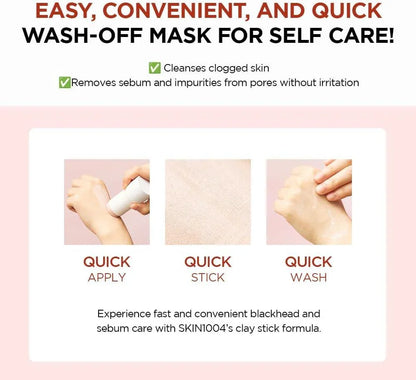 SKIN1004 Madagascar Centella Poremizing Quick Clay Stick Mask 27g