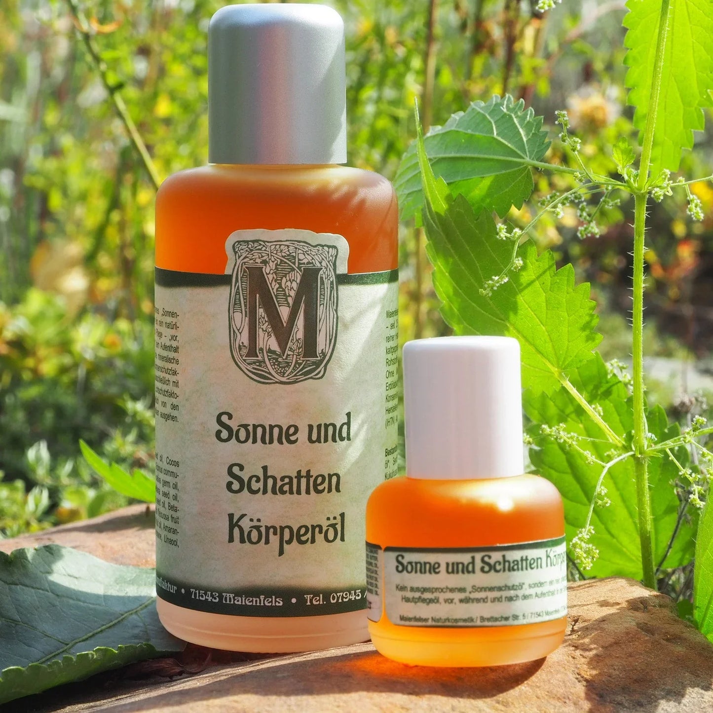 Sonne und Schatten Körperöl