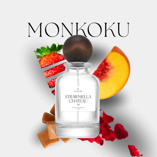 Strawmella Château Extrait de Parfum || MonKoku - BLACK ELIXIR - Maison de Parfum