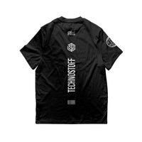 Stripe T-Shirt (oversized, unisex, black)