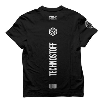 Stripe T-Shirt (regular, unisex, black)