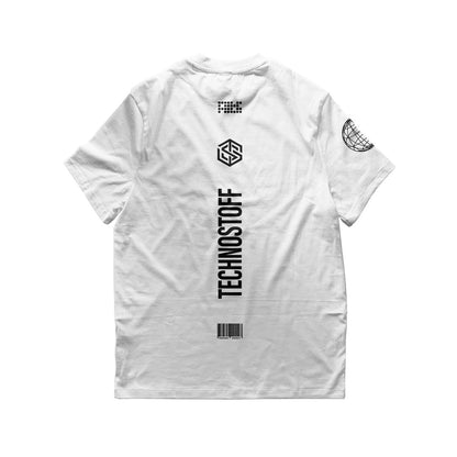 Stripe T-Shirt (oversized, unisex, white)