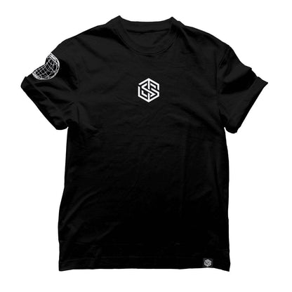 Stripe T-Shirt (regular, unisex, black)