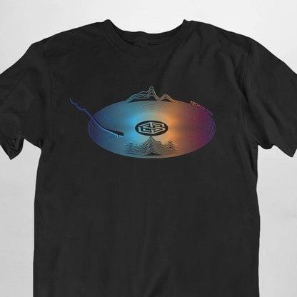 Techno Scratch T-Shirt (schwarz / unisex)