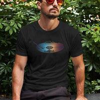 Techno Scratch T-Shirt (schwarz / unisex)