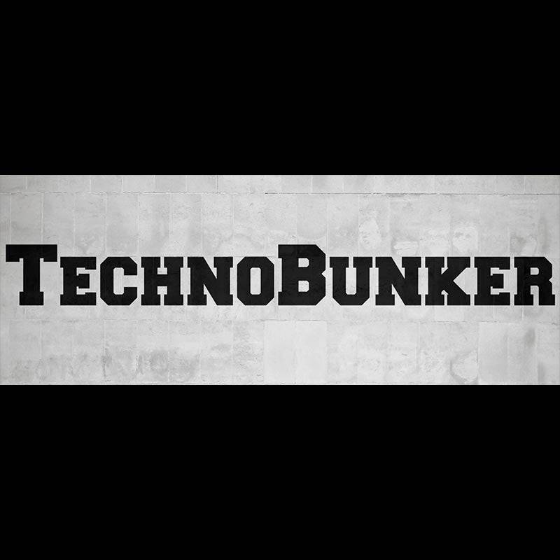 Techno Bunker Wandtattoo - verschiedene Größen
