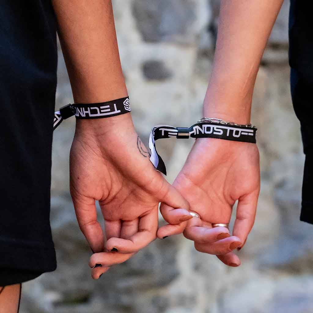 Classic Technostoff Stoffbändchen