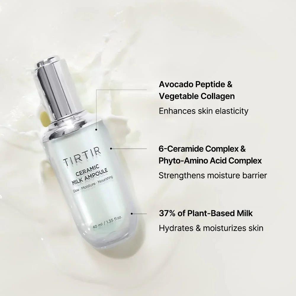 TIRTIR Ceramic Milk Ampoule 40ml 