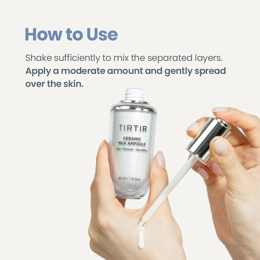 TIRTIR Ceramic Milk Ampoule 40ml 