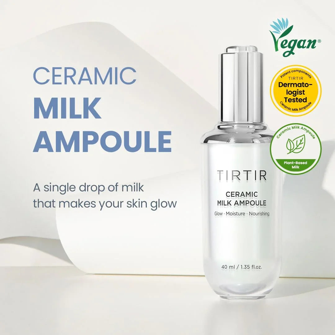 TIRTIR Ceramic Milk Ampoule 40ml 