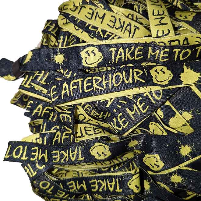 Take Me To The Afterhour Stoffbändchen