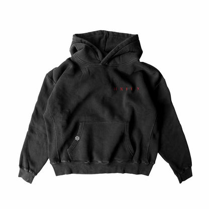 Unity Ultra Heavy Hoodie (unisex, schwarz)