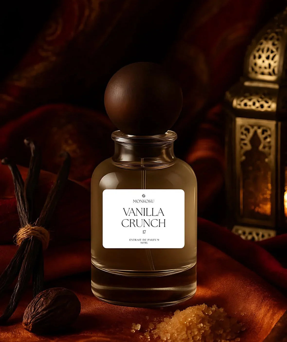 Vanilla Crunch Extrait de Parfum || MonKoku - BLACK ELIXIR - Maison de Parfum