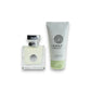Versense Duftset mit Eau de Toilette Flakon und Body Lotion Tube, weißer Hintergrund
