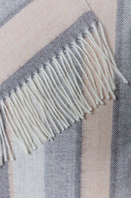 KUNA - Viscacha Decke – 100 % Baby‑Alpaka (Eco Line, ungefärbt)