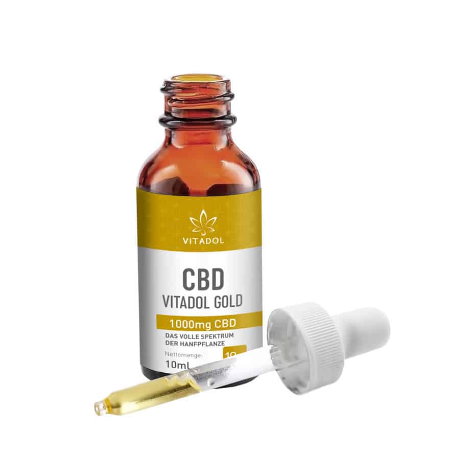 VITADOL GOLD BIO CBD ÖL 10% 10ML