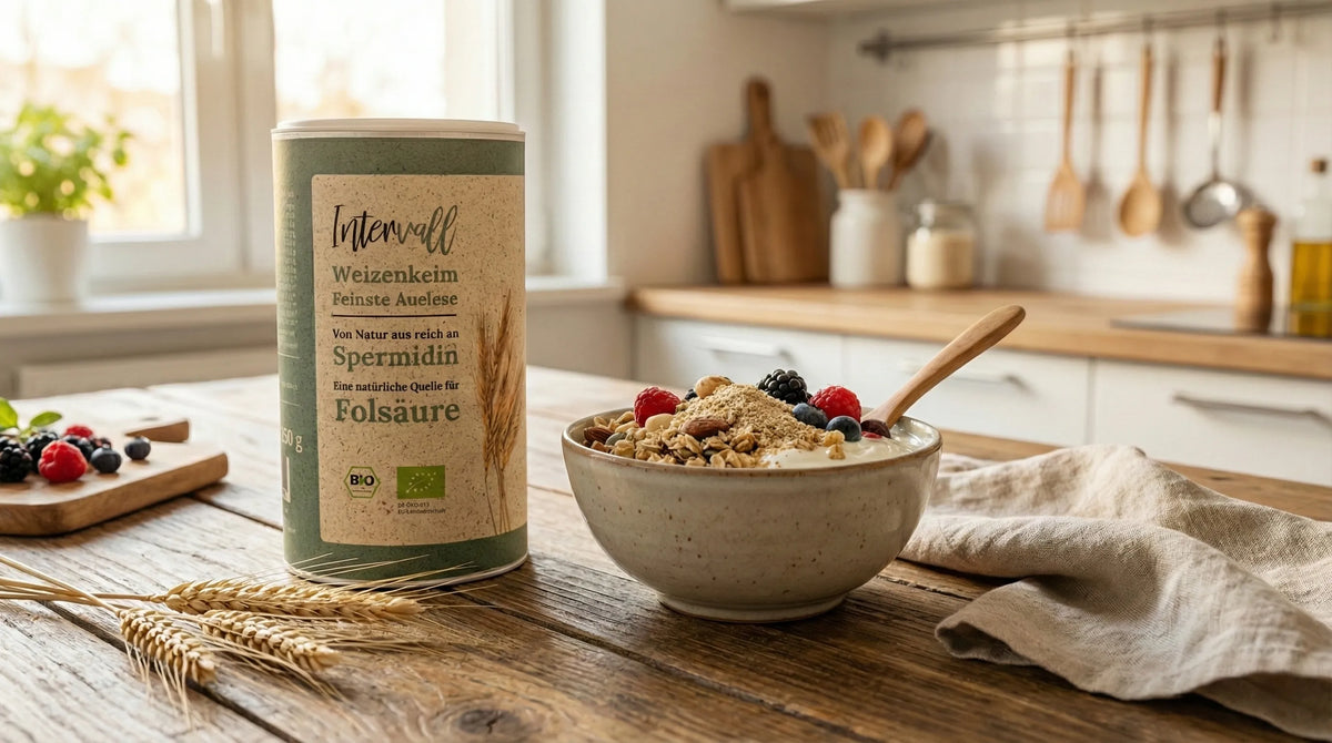 Weizenkeim Feinste Auslese – eine Quelle für Spermidin