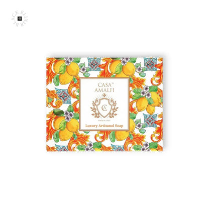 CASA AMALFI LEMON MAIOLICA 3 SOAP GIFT SET - BLACK ELIXIR - Maison de Parfum