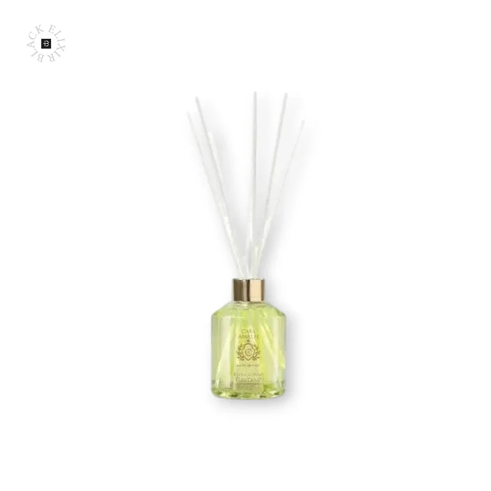 CASA AMALFI BUONGIORNO POSITANO HOME DIFFUSER - Lemon Basil & Mandarin - BLACK ELIXIR - Maison de Parfum