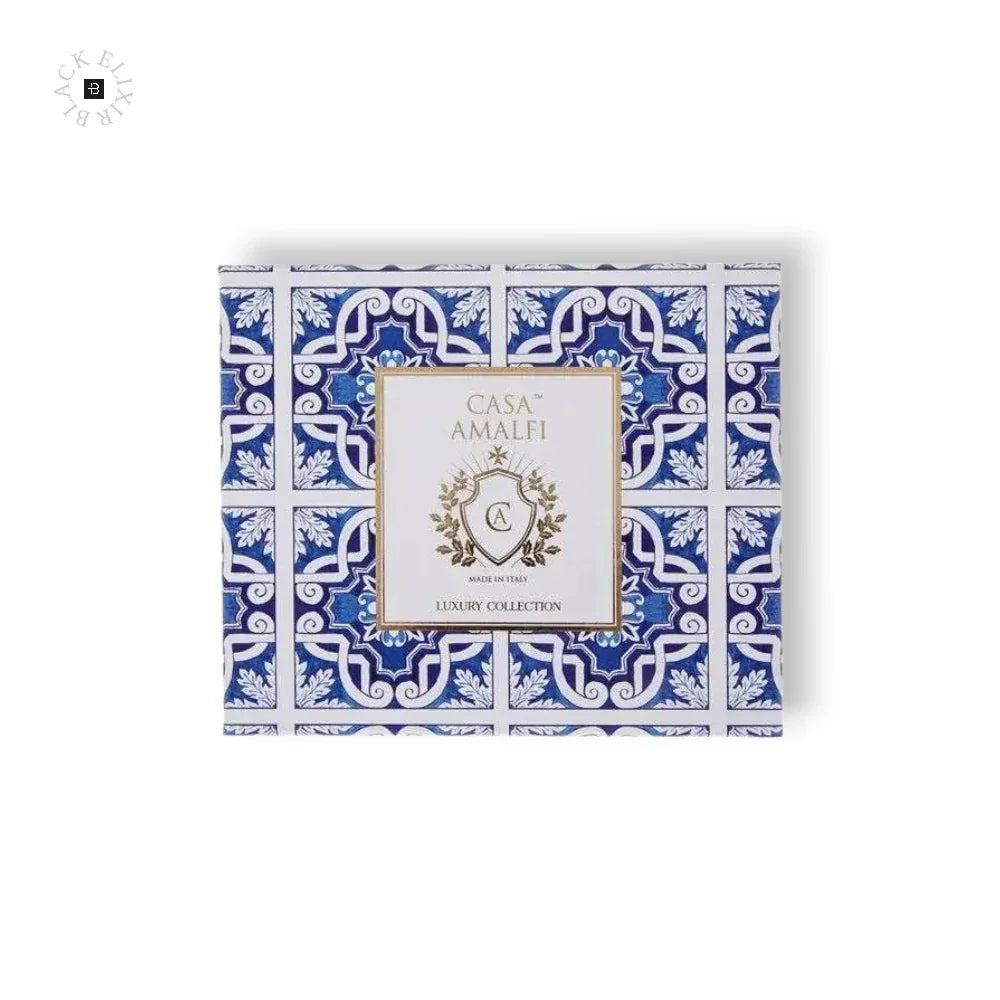 CASA AMALFI BLUE GROTTO SINGLE GIFT SET - BLACK ELIXIR - Maison de Parfum
